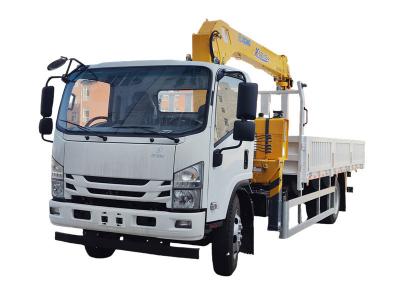 ISUZU NPR 5 ton telescopic boom truck
