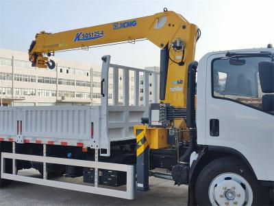 ISUZU NPR 5 ton telescopic boom truck