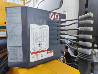 ISUZU NPR 5 ton telescopic boom truck