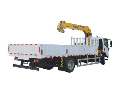 ISUZU NPR 5 ton telescopic boom truck