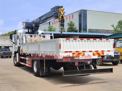 ISUZU FVR 8 ton crane truck for sale