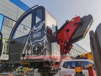 Russia Isuzu aerial lift bucket truck