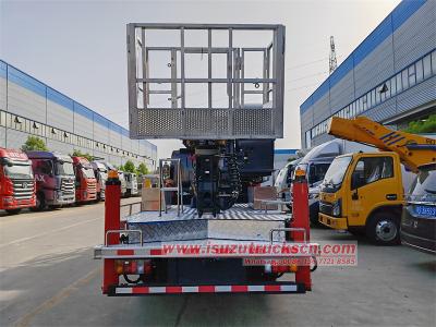 Russia Isuzu aerial lift bucket truck