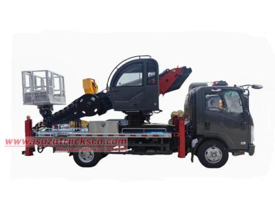 Russia Isuzu aerial lift bucket truck