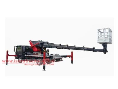 Russia Isuzu aerial lift bucket truck