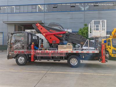 Russia Isuzu aerial lift bucket truck