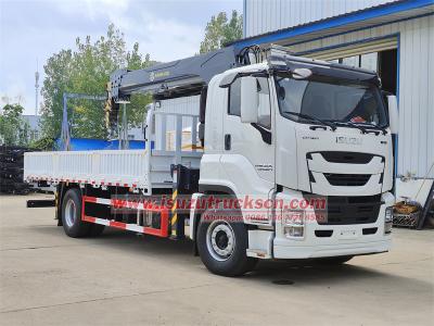 ISUZU FVR 8 ton crane truck for sale