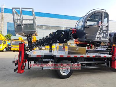 Russia Isuzu aerial lift bucket truck