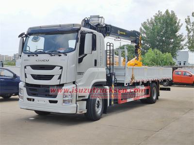 ISUZU FVR 8 ton crane truck for sale