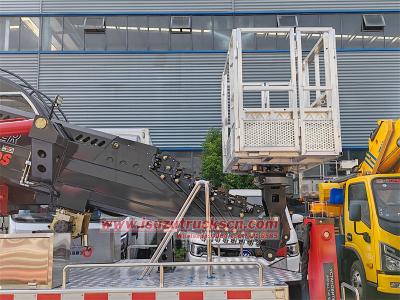 Russia Isuzu aerial lift bucket truck