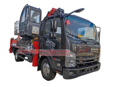 Russia Isuzu aerial lift bucket truck