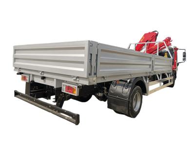 ISUZU NPR truck mounted knuckle crane