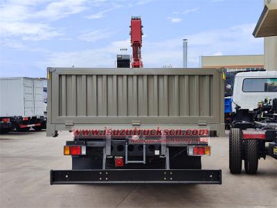 ISUZU FTR truck mounted crane for sale