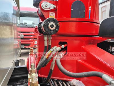 ISUZU FTR truck mounted crane for sale