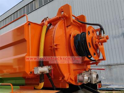 Kenya Isuzu 700P 5cbm combined jetting pump truck