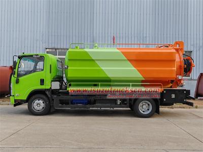 Kenya Isuzu 700P 5cbm combined jetting pump truck