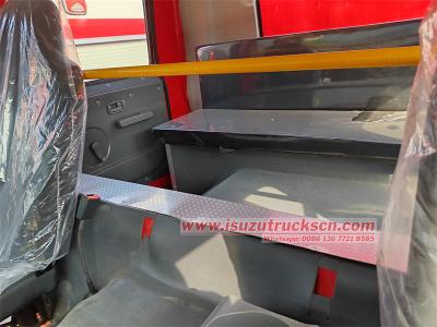 Isuzu 15000 liters dry powder fire tender truck