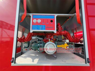 Isuzu 15000 liters dry powder fire tender truck