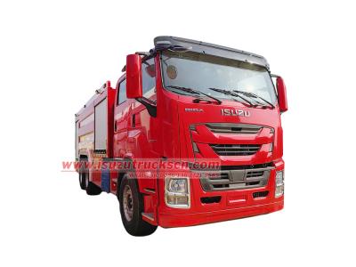 Isuzu 15000 liters dry powder fire tender truck