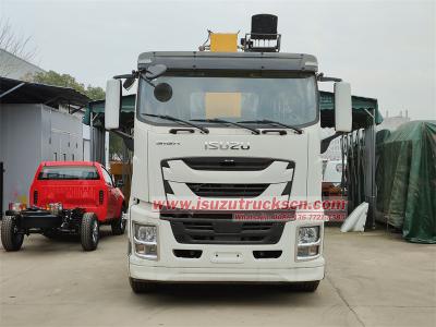 ISUZU GIGA 8x4 20tons boom crane truck