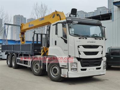 ISUZU GIGA 8x4 20tons boom crane truck