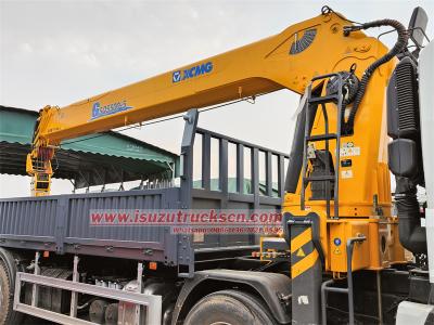 ISUZU GIGA 8x4 20tons boom crane truck
