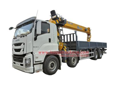 ISUZU GIGA 8x4 20tons boom crane truck