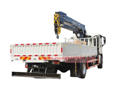 ISUZU FVR 8T boom crane truck