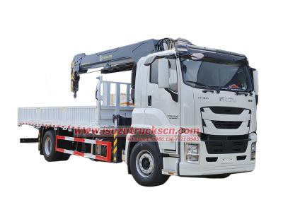 ISUZU FVR 8T boom crane truck