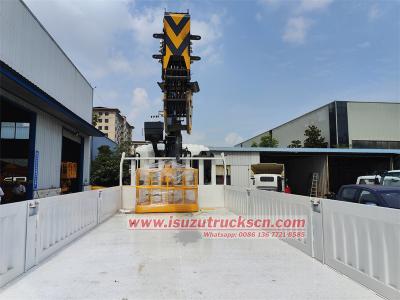 ISUZU FVR 8T boom crane truck
