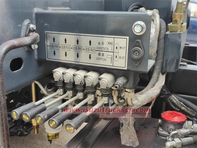 ISUZU FVR 8T boom crane truck