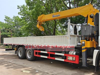 Isuzu GIGA 5X FVZ 6HK1 truck mounted boom crane