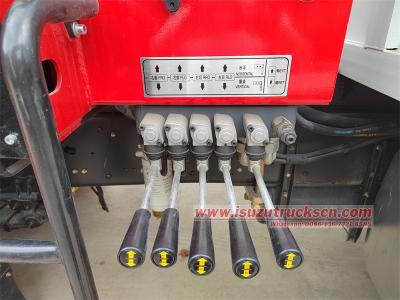 Isuzu GIGA 6X4 mobile truck with crane