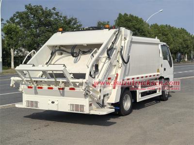 Isuzu NKR 100P garbage compactor truck