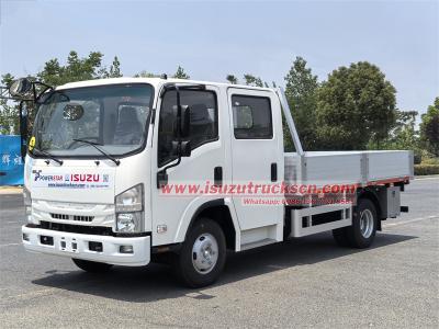 Isuzu KV100 double row cargo truck