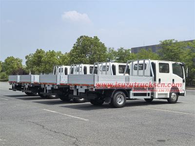 Isuzu KV100 double row cargo truck