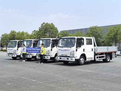Isuzu KV100 double row cargo truck