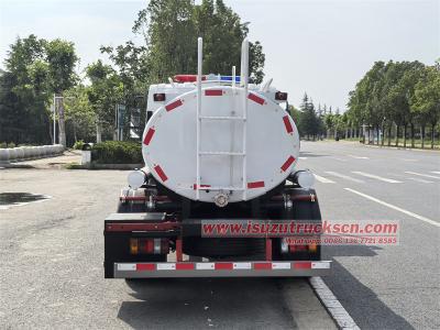 Isuzu KV100 stainless steel anti corrosive potable water tank truck