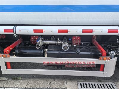 Isuzu KV100 stainless steel anti corrosive potable water tank truck
