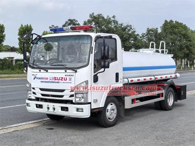 Isuzu KV100 stainless steel anti corrosive potable water tank truck
