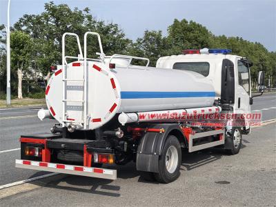 Isuzu KV100 stainless steel anti corrosive potable water tank truck