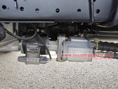 Isuzu KV100 6cbm rear lifting compactor truck