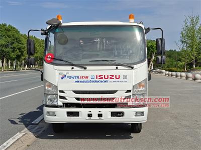 Isuzu KV100 6cbm rear lifting compactor truck