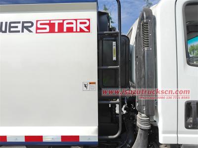 Isuzu KV100 6cbm rear lifting compactor truck