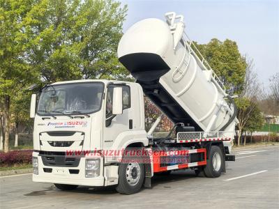 Albania Isuzu 10000L vacuum jetter truck