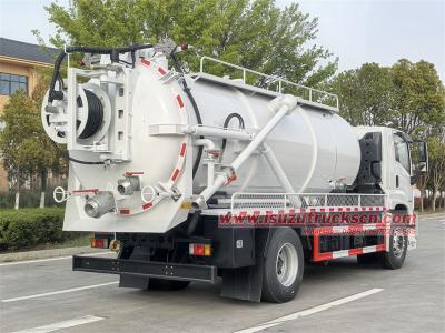 Albania Isuzu 10000L vacuum jetter truck