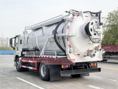 Albania Isuzu 10000L vacuum jetter truck