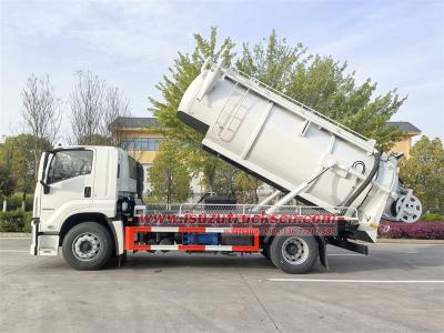 Albania Isuzu 10000L vacuum jetter truck