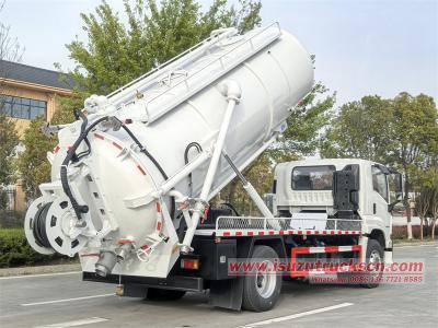 Albania Isuzu 10000L vacuum jetter truck