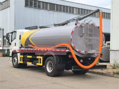 Isuzu new FTR 10000 liters fecal suction truck